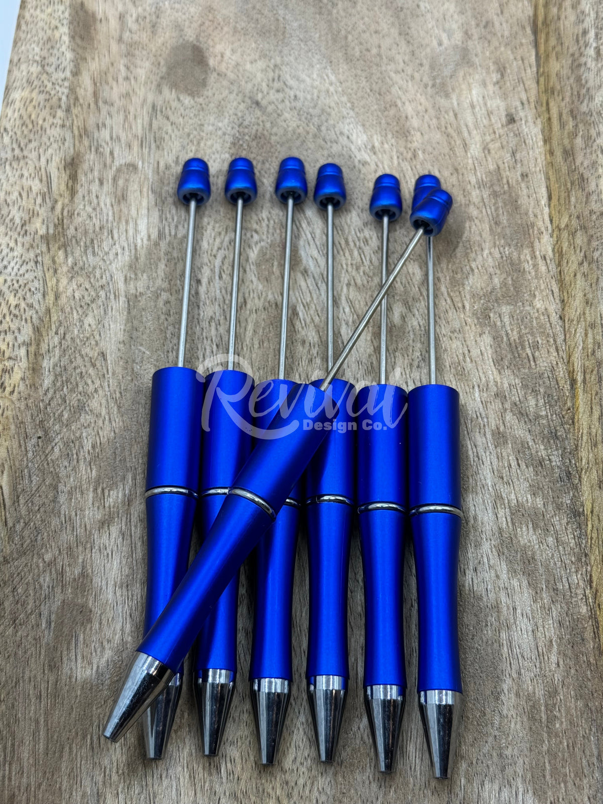 Matte Revival Blue - Beadable Pen Base