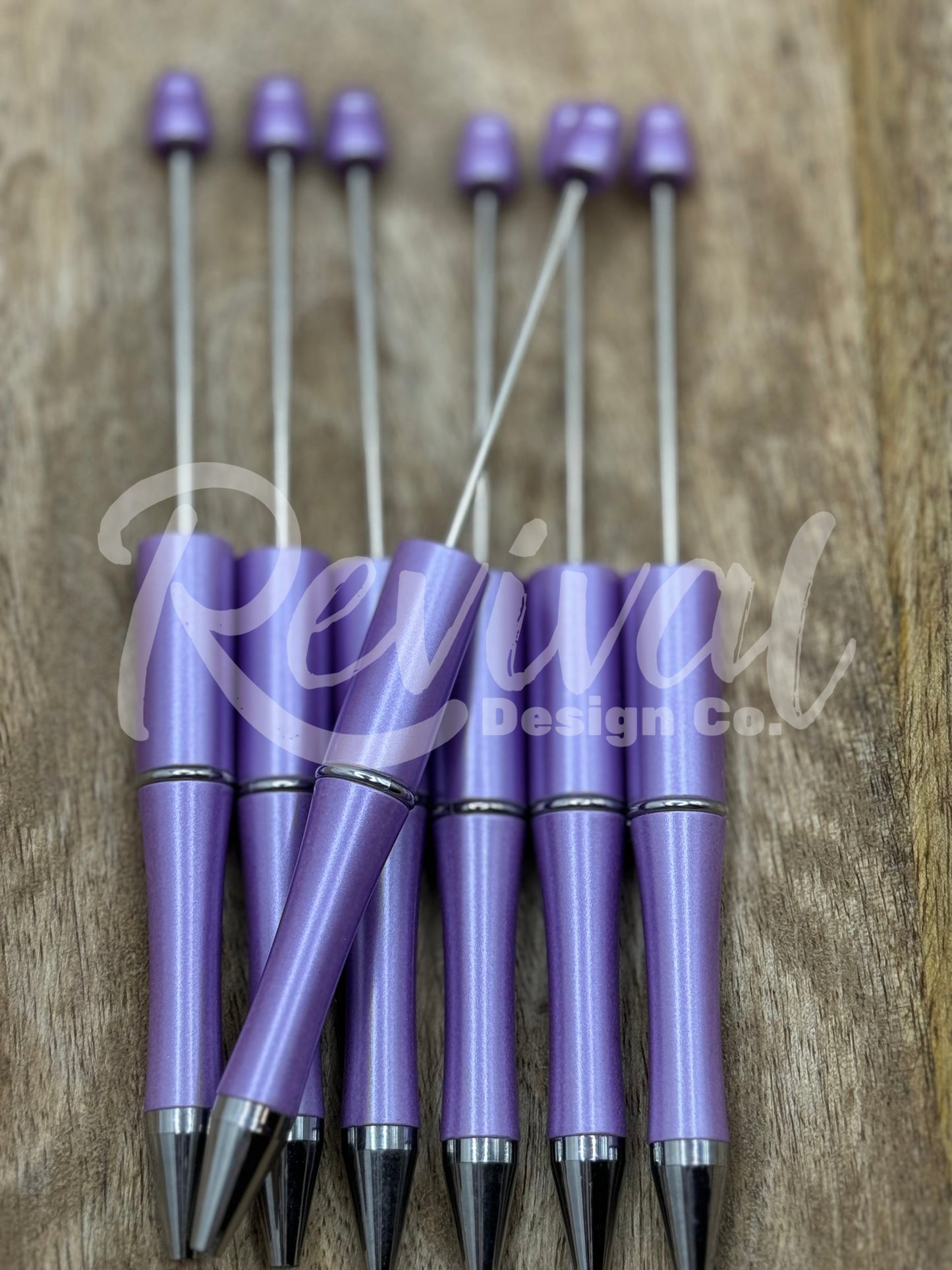 Lilac Petal - Beadable Pen Base