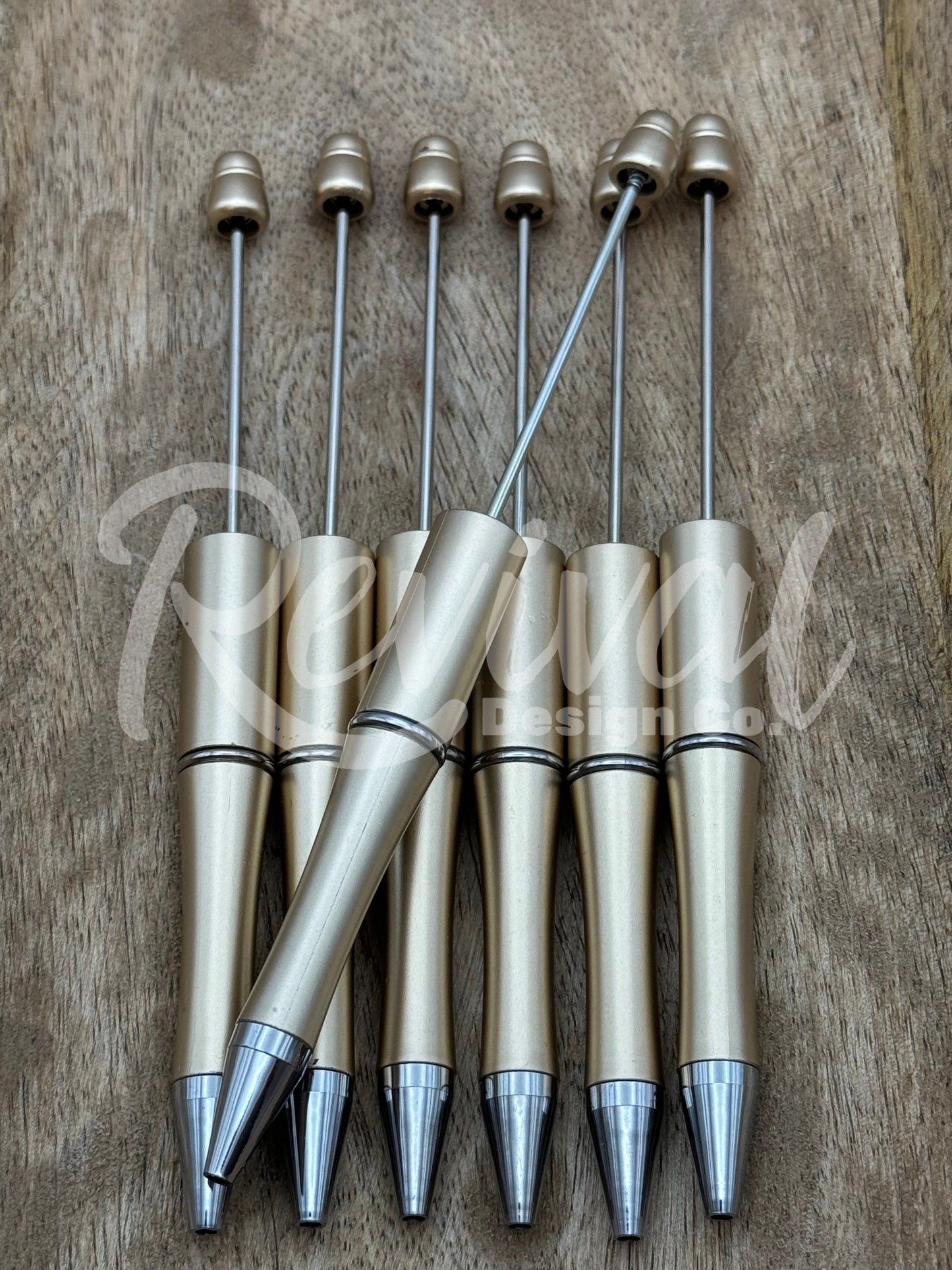 Matte Gold - Beadable Pen Base