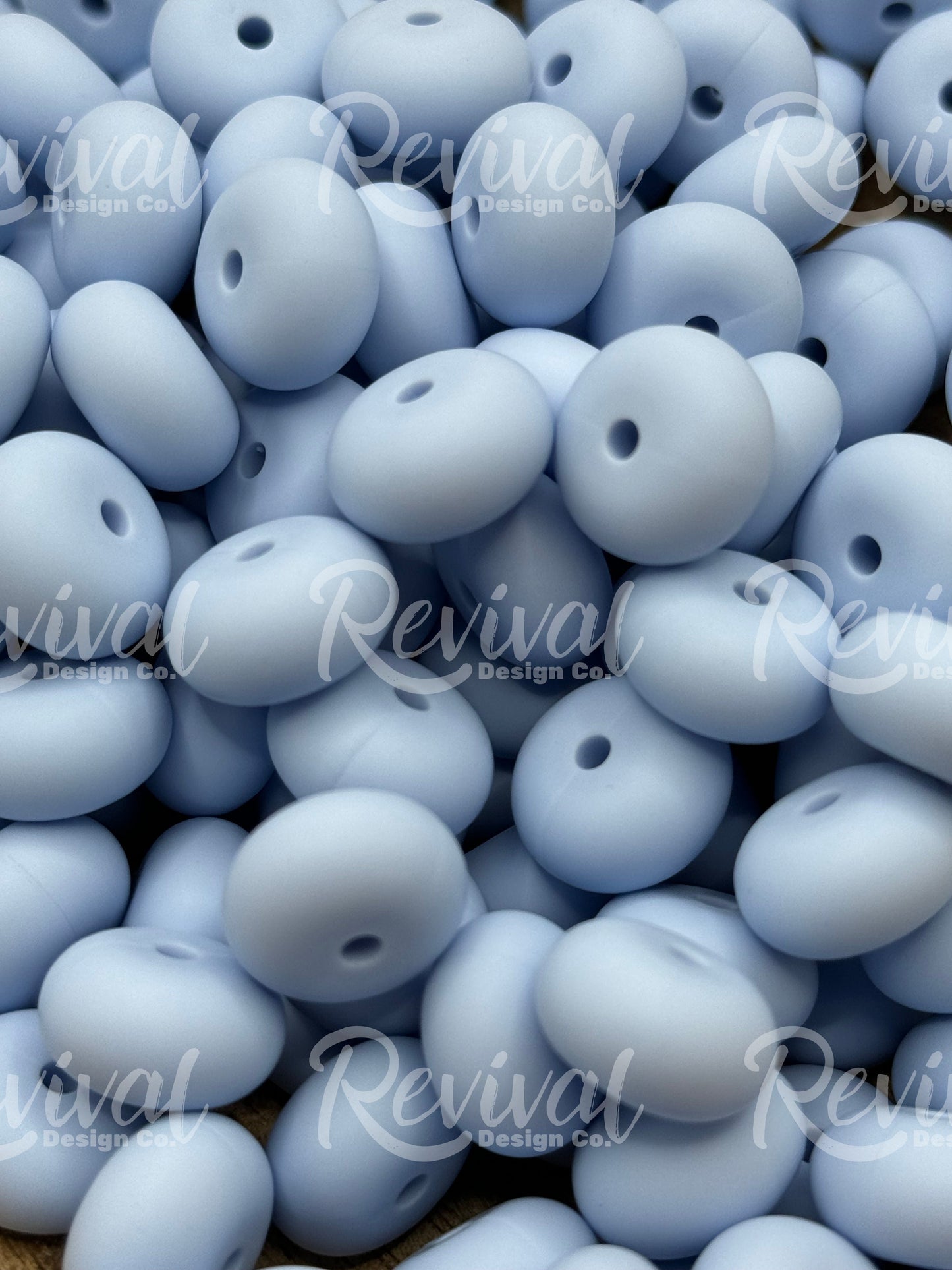 Pastel Blue - Silicone Abacus Bumper