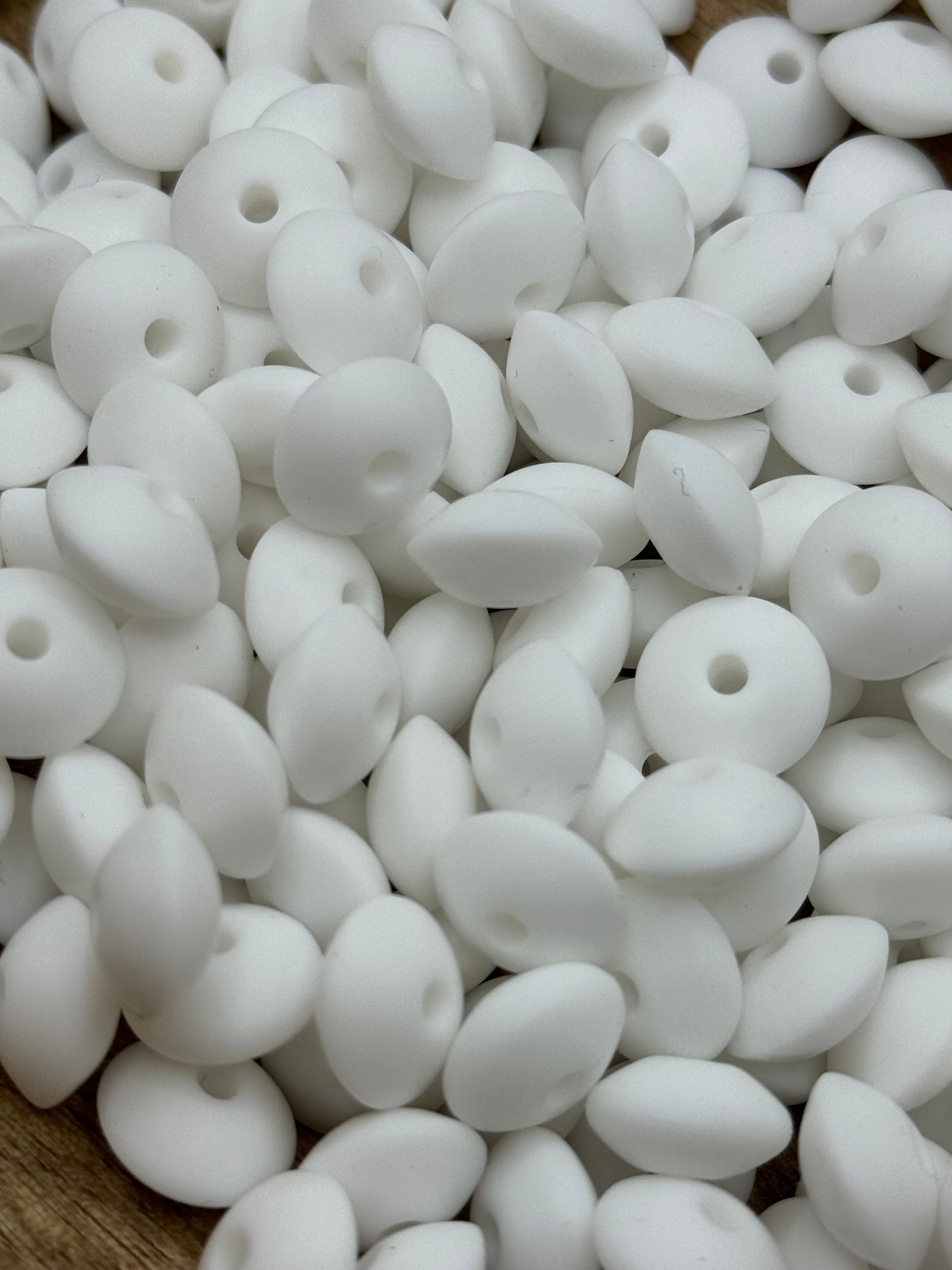 White - Silicone Lentil Spacer