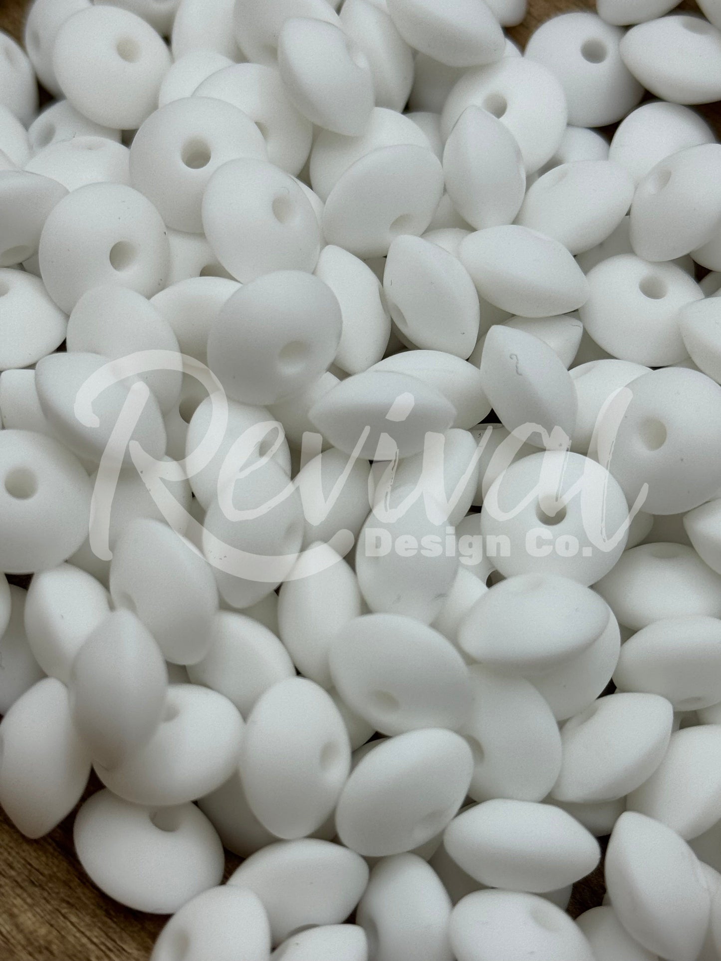White - Silicone Lentil Spacer