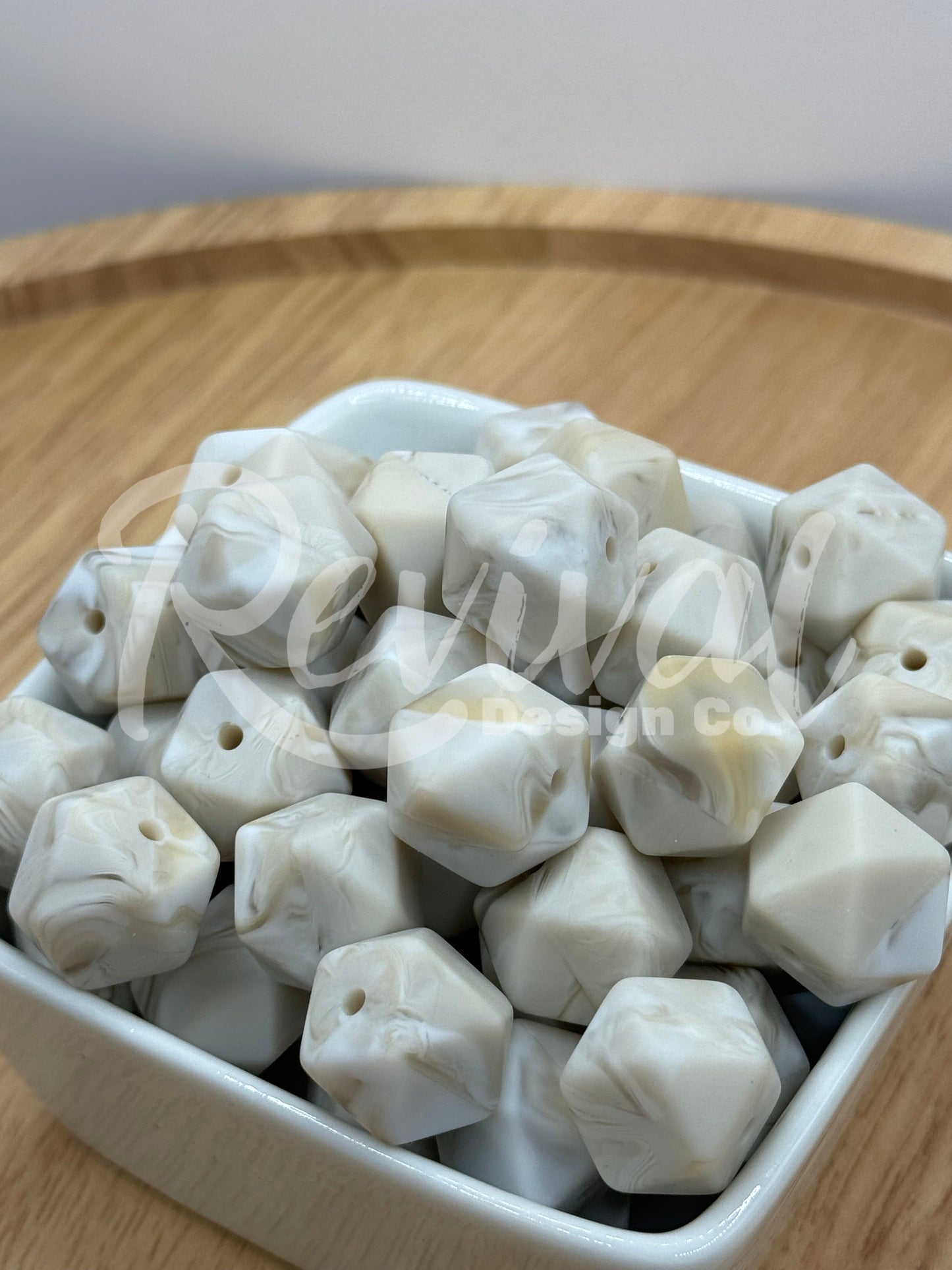 Granite - 14mm Silicone Hexagon