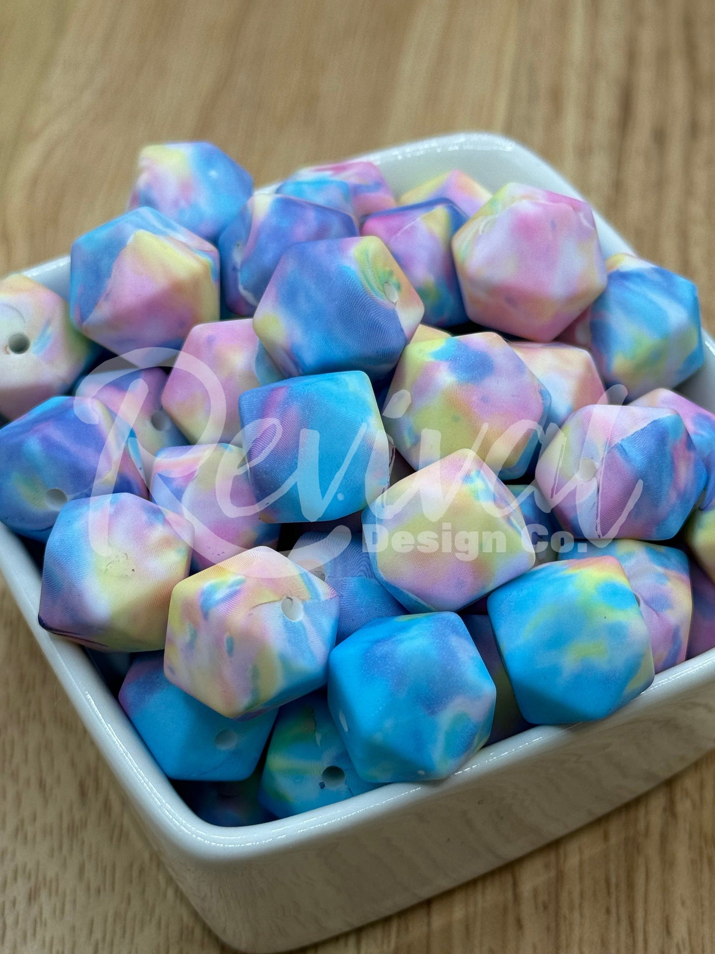 Cosmic Candy - 14mm Silicone Hexagon