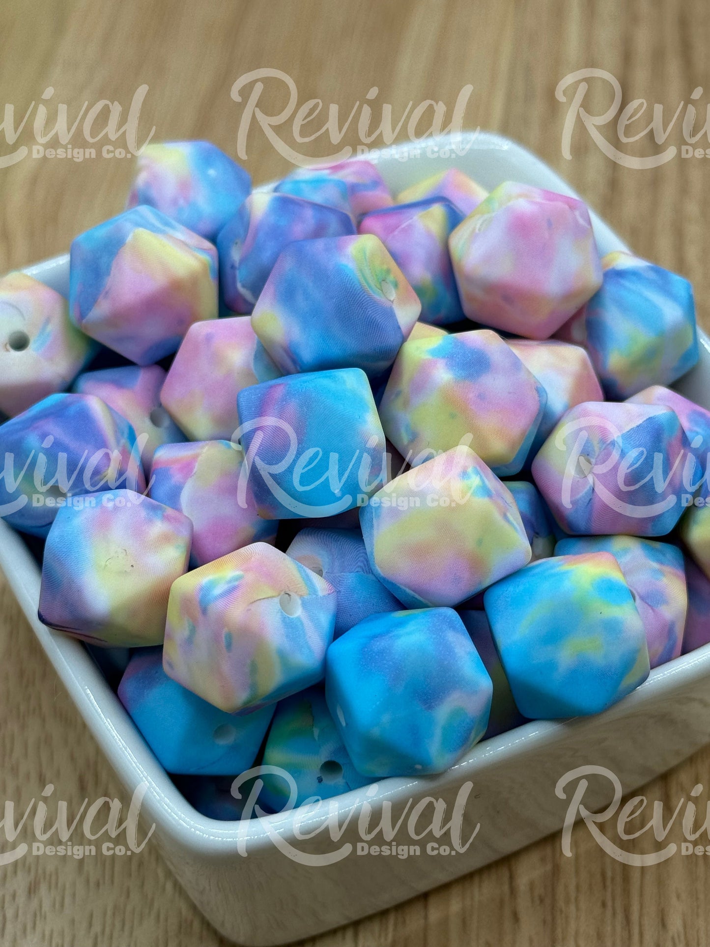 Cosmic Candy - 14mm Silicone Hexagon