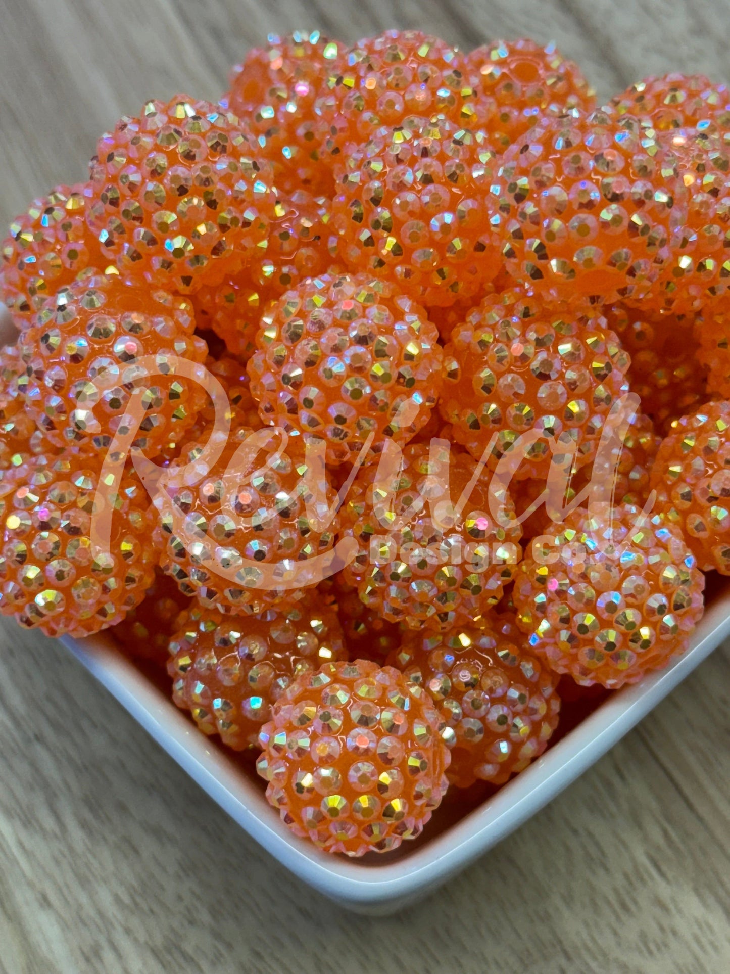 20mm Rhinestone - Sherbet