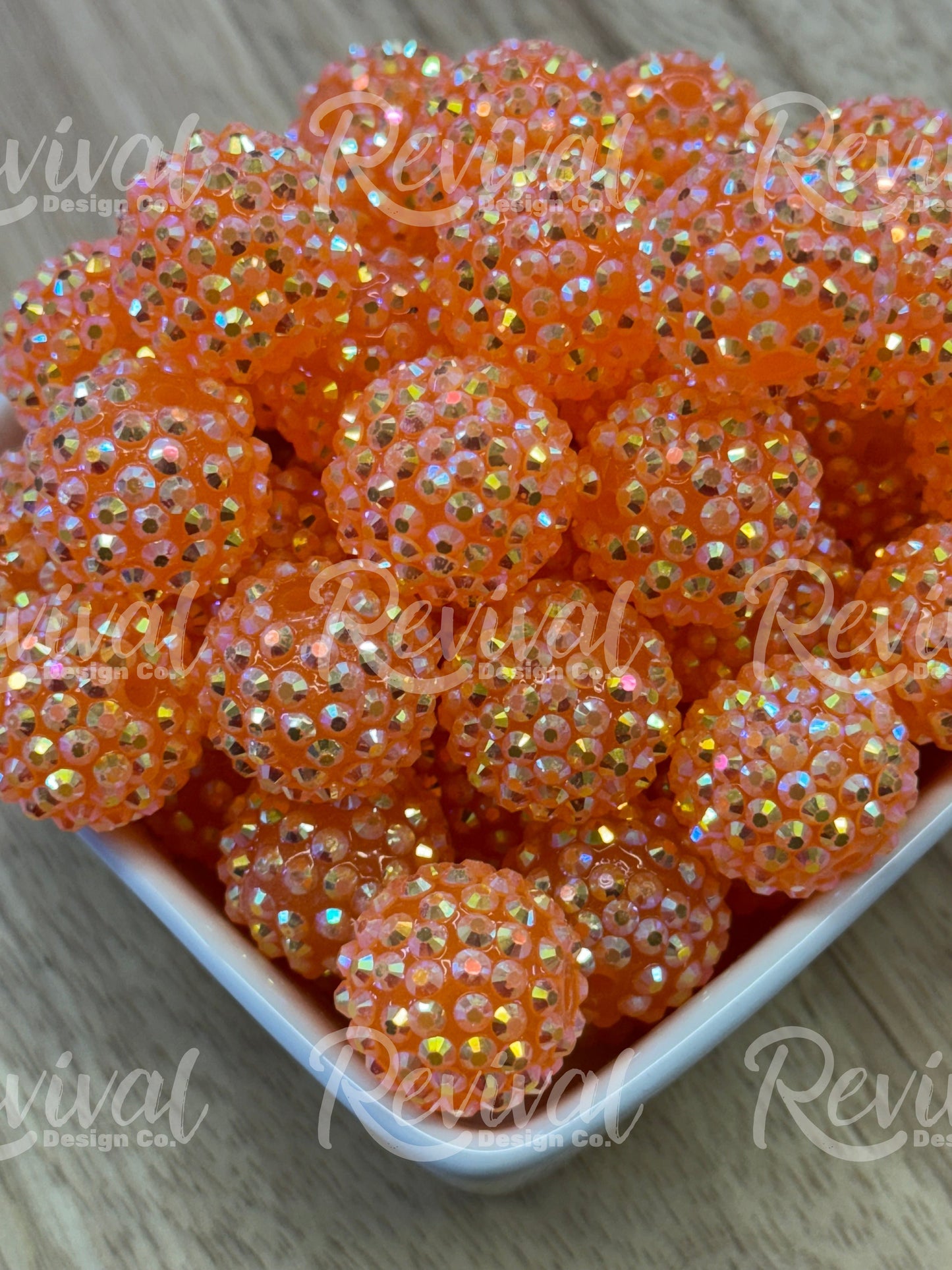 20mm Rhinestone - Sherbet