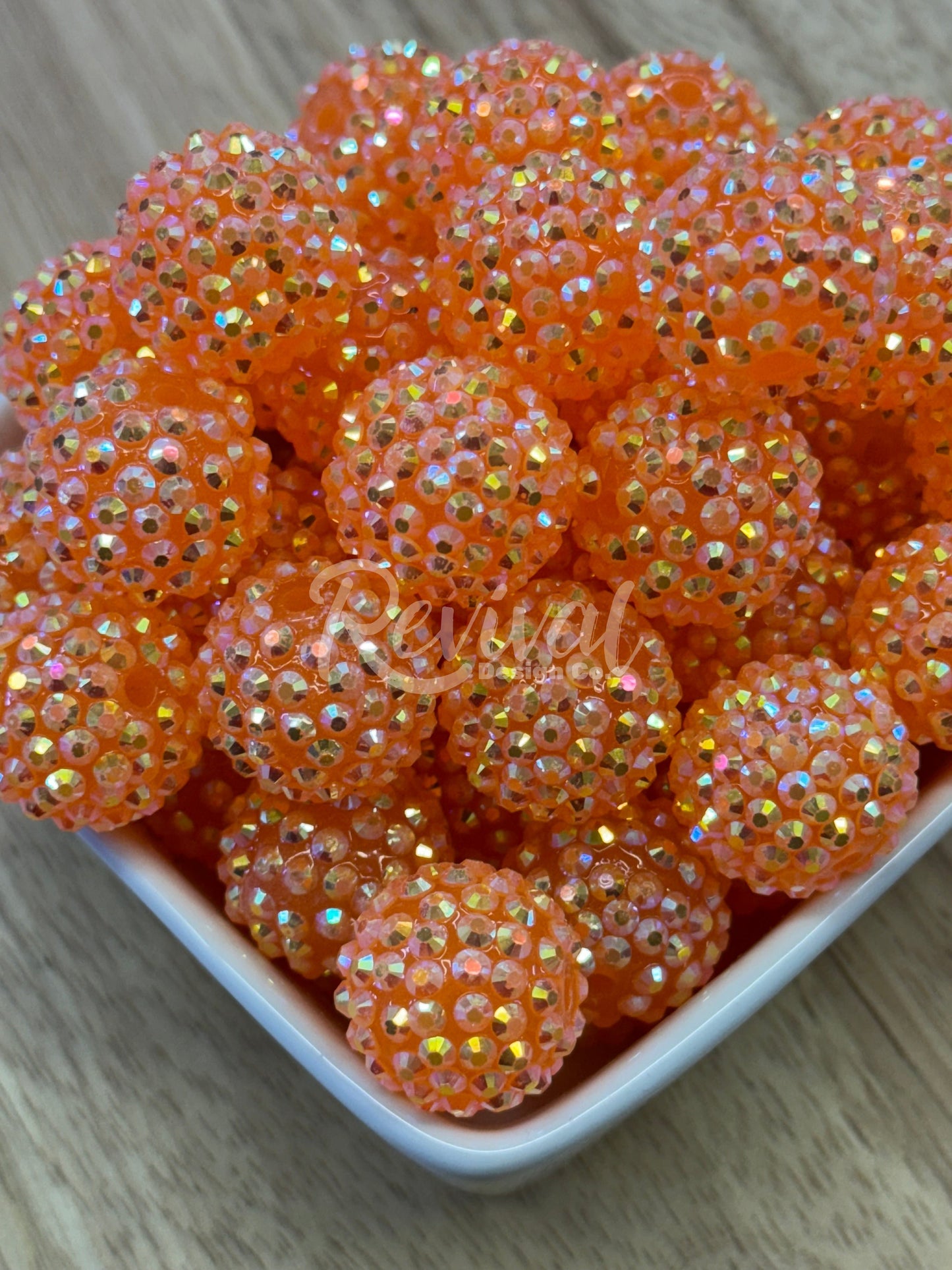 20mm Rhinestone - Sherbet