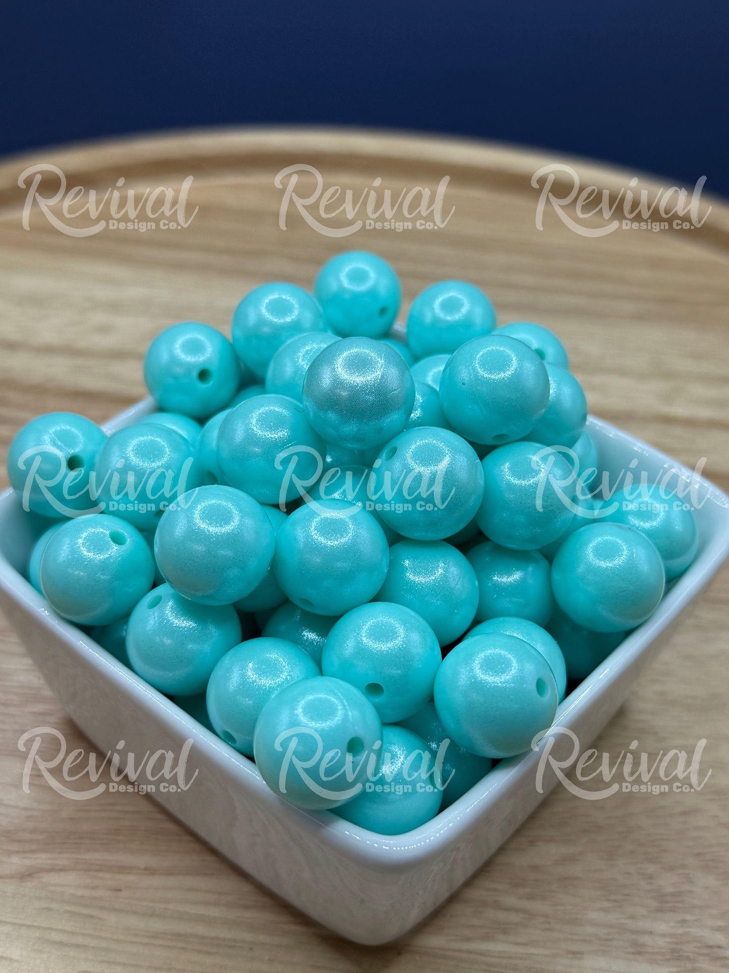 Barbados - 15mm Opal Silicone Bead