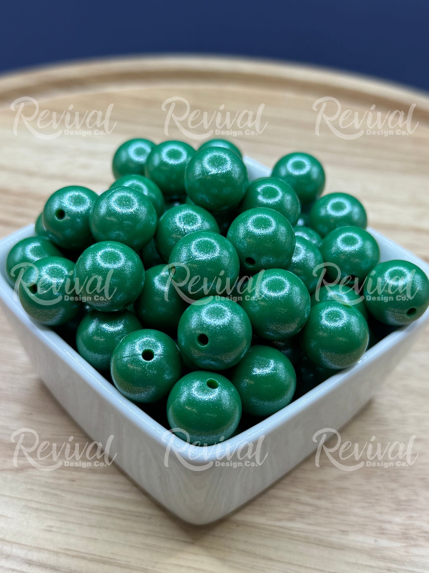 Noel - 15mm Opal Silicone Bead