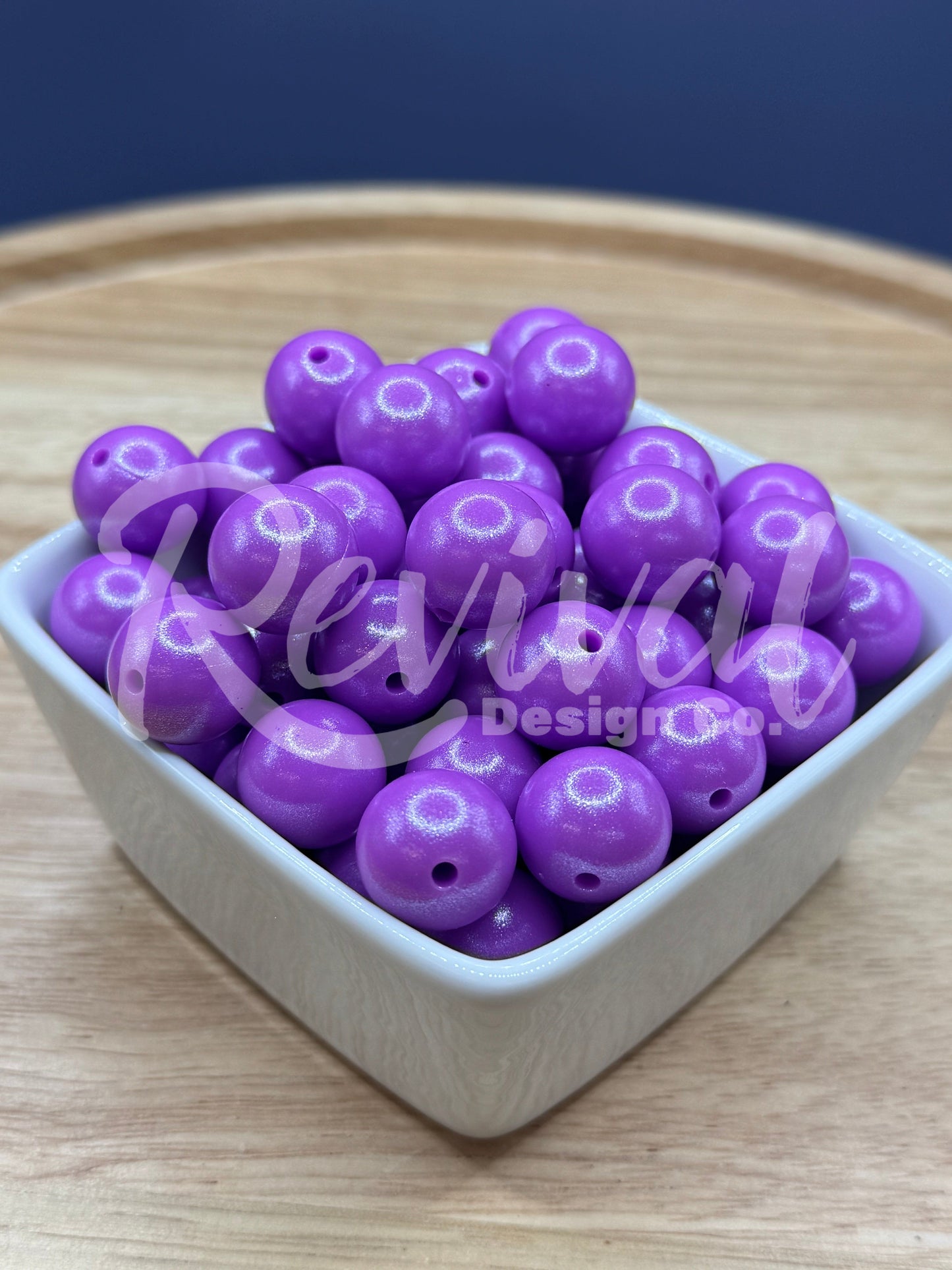 Grape Expections - 15mm Opal Silicone Bead