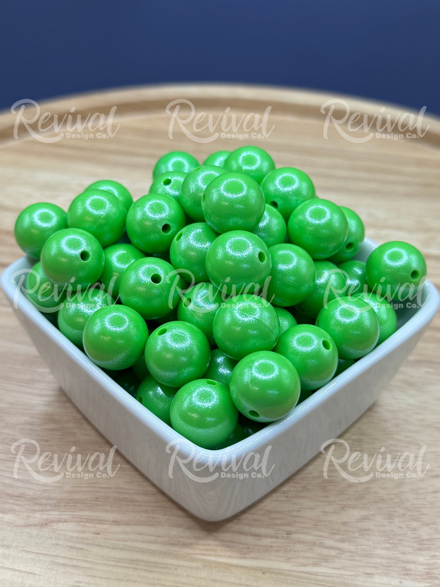Prickly Pear - 15mm Opal Silicone Bead