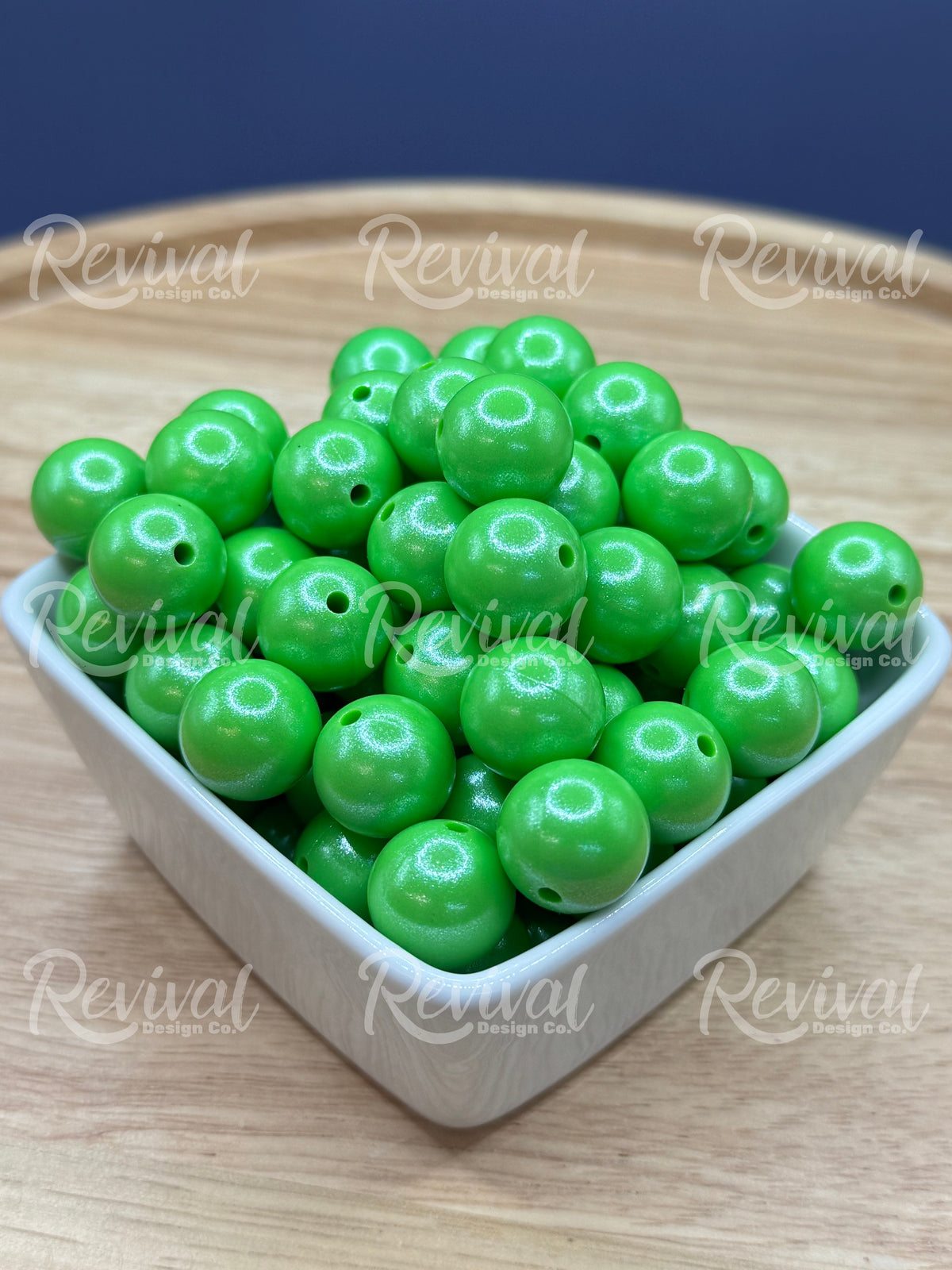 Prickly Pear - 15mm Opal Silicone Bead
