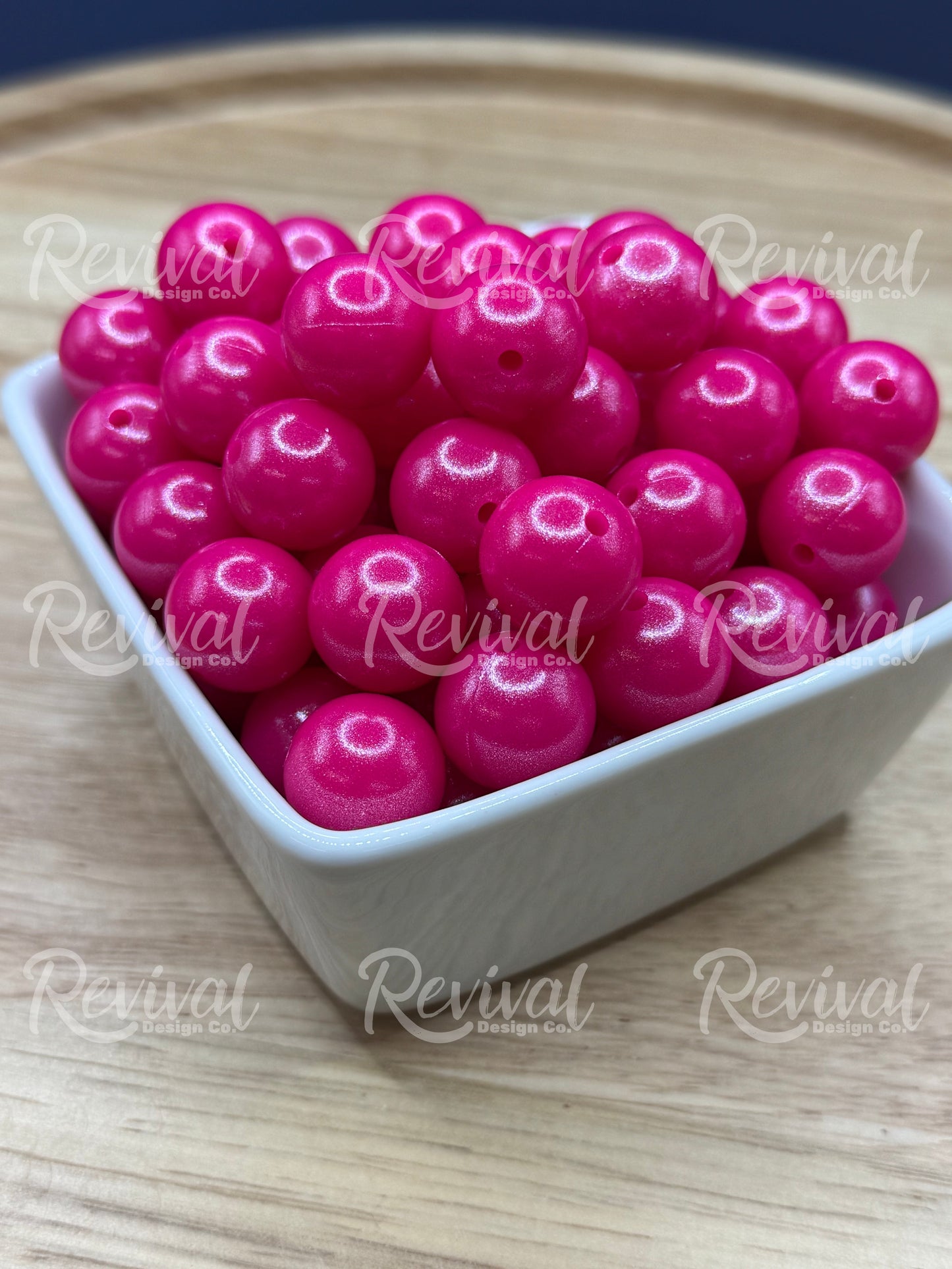 Crunch Berry - 15mm Opal Silicone Bead