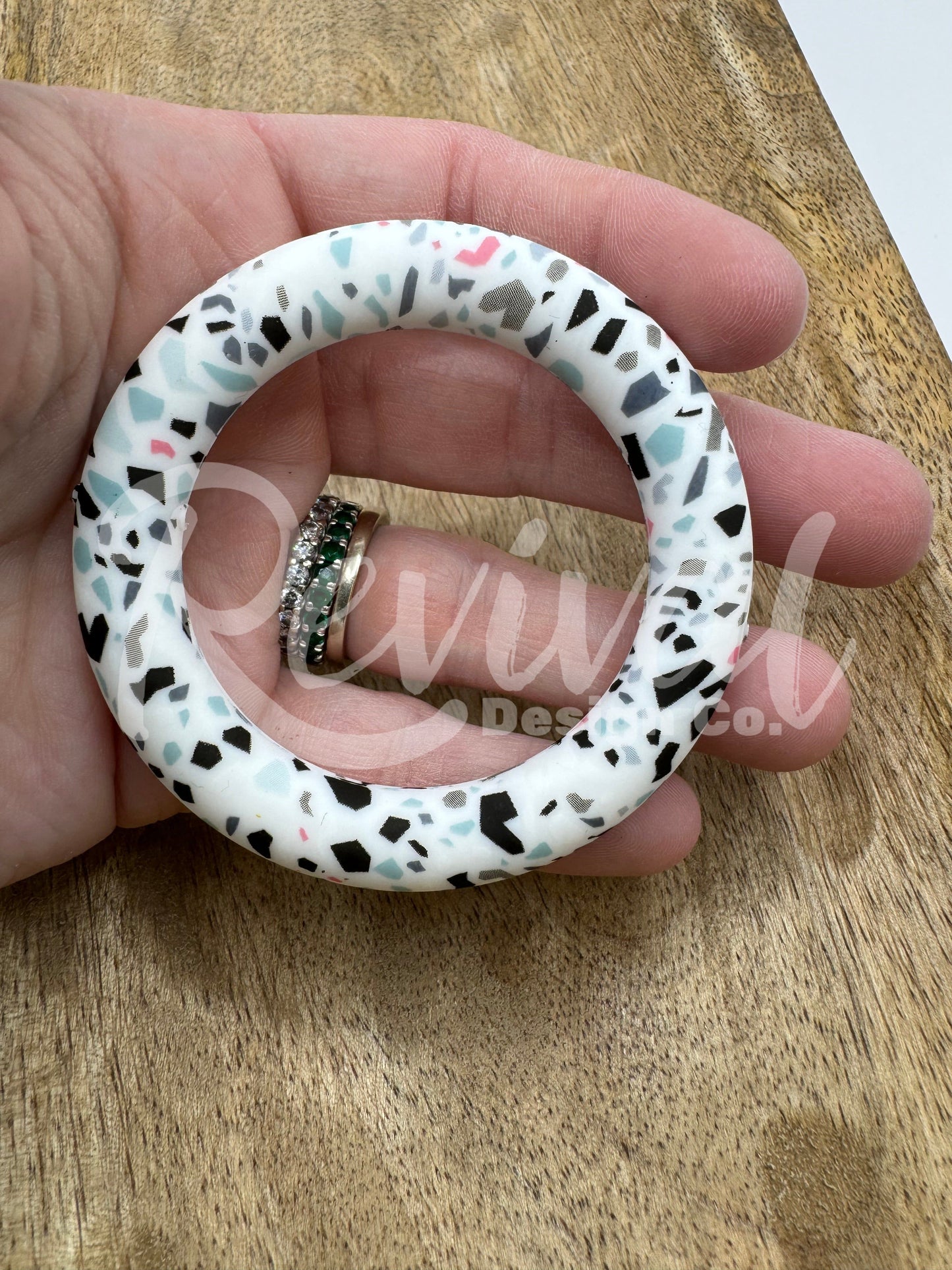 Terrazzo - 65mm Silicone Ring