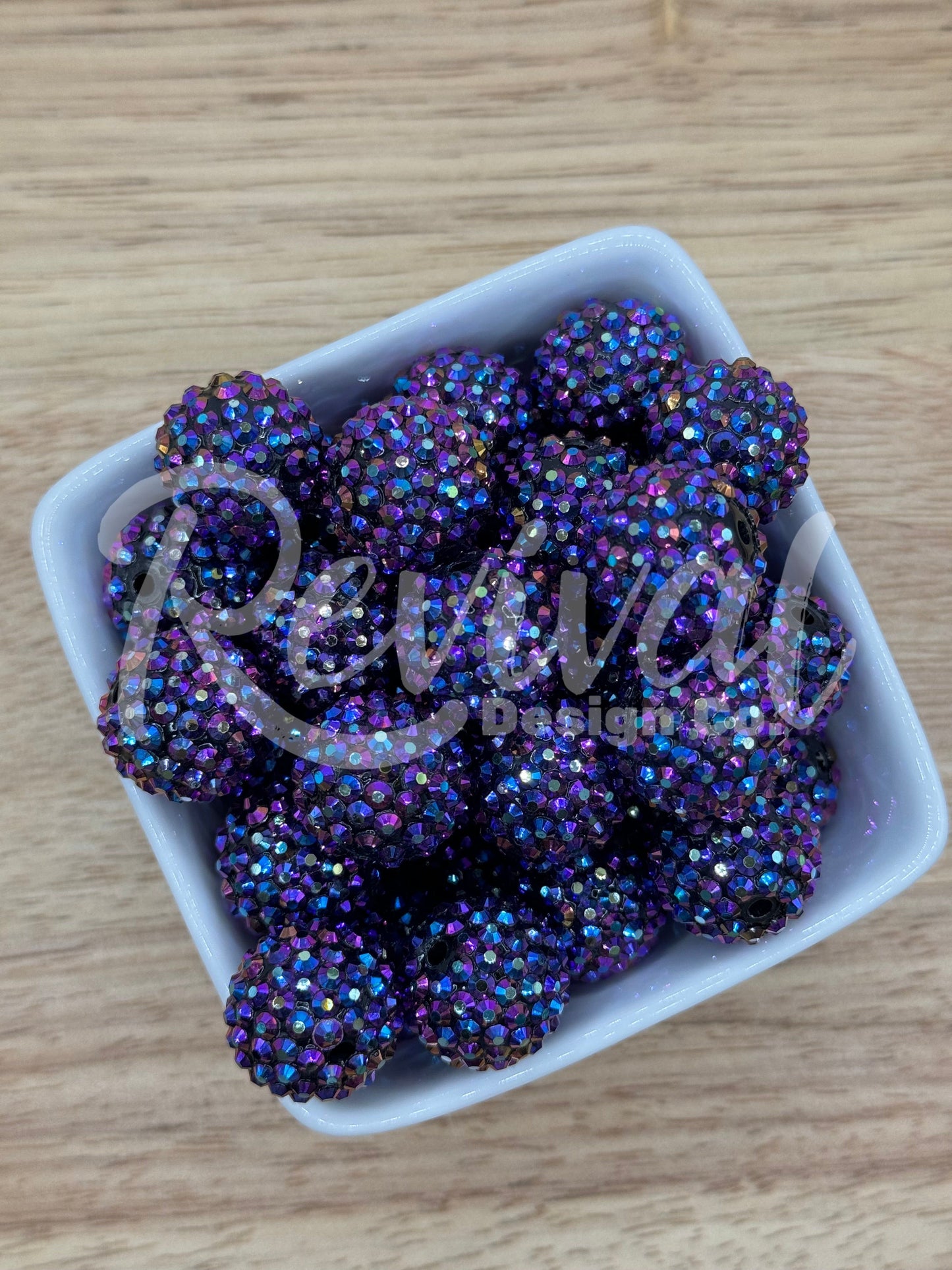 20mm Rhinestone - Purple Haze