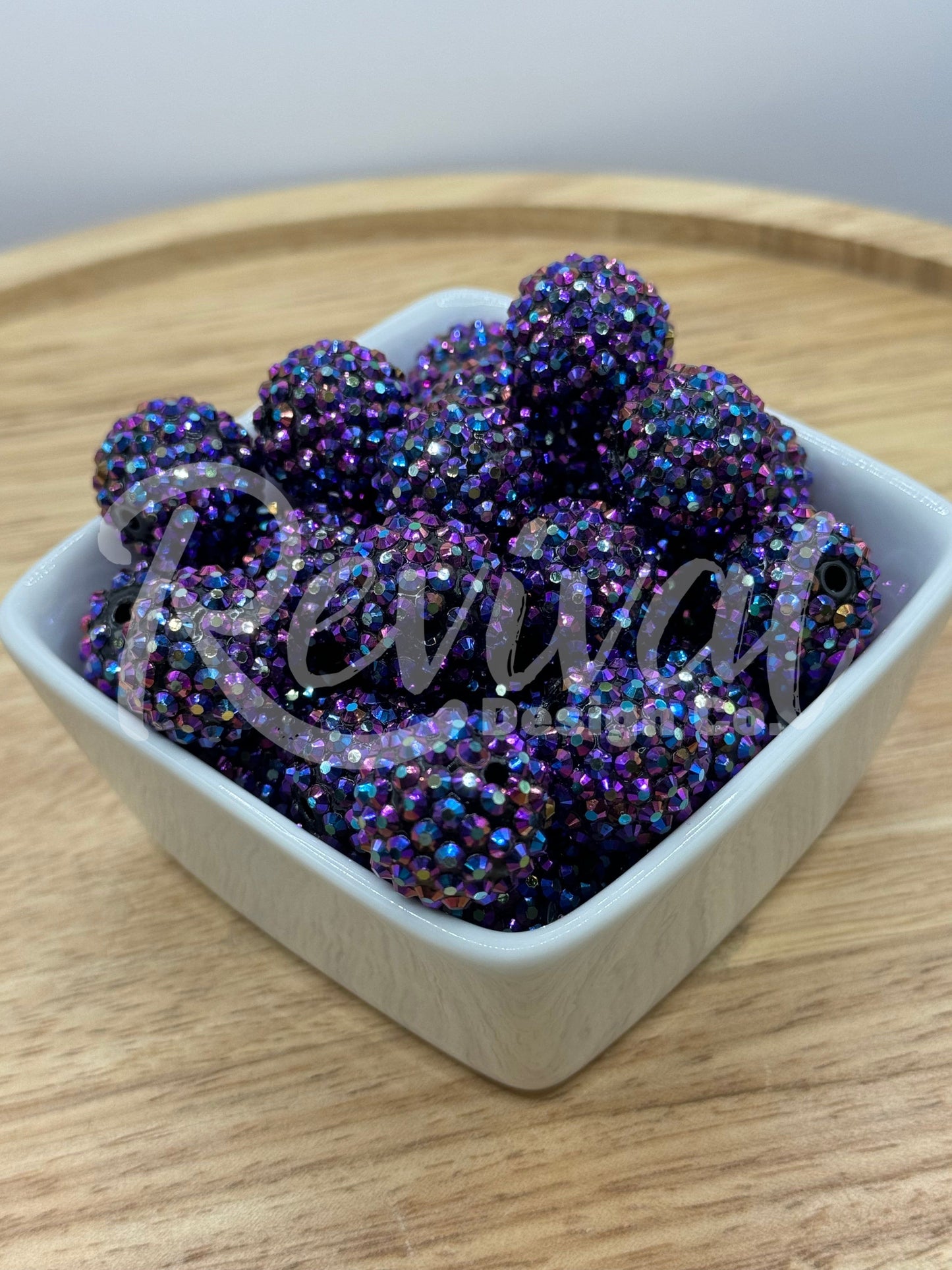 20mm Rhinestone - Purple Haze