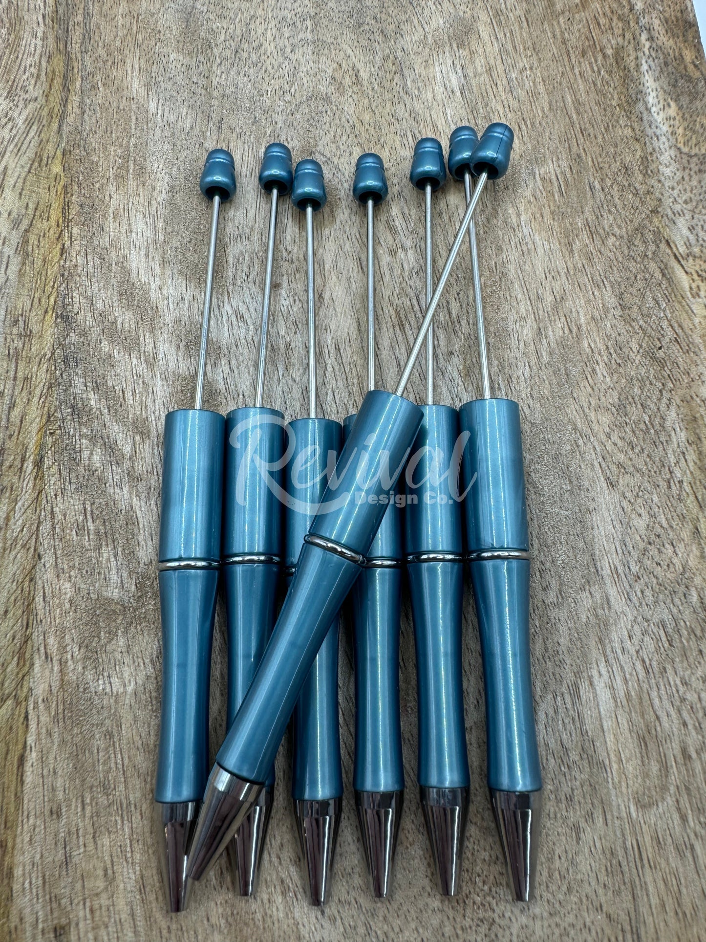 Steel Blue - Beadable Pen Base
