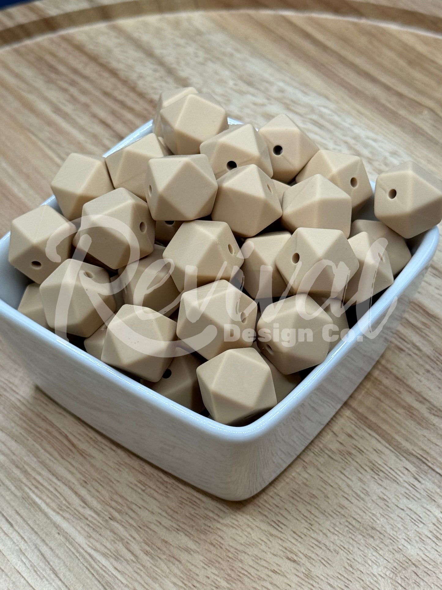 Dune - 14mm Silicone Hexagon