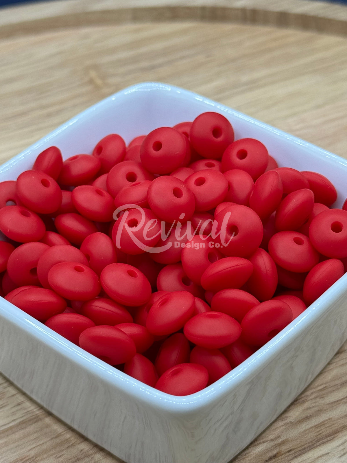 Classic Red - Silicone Lentil Spacer