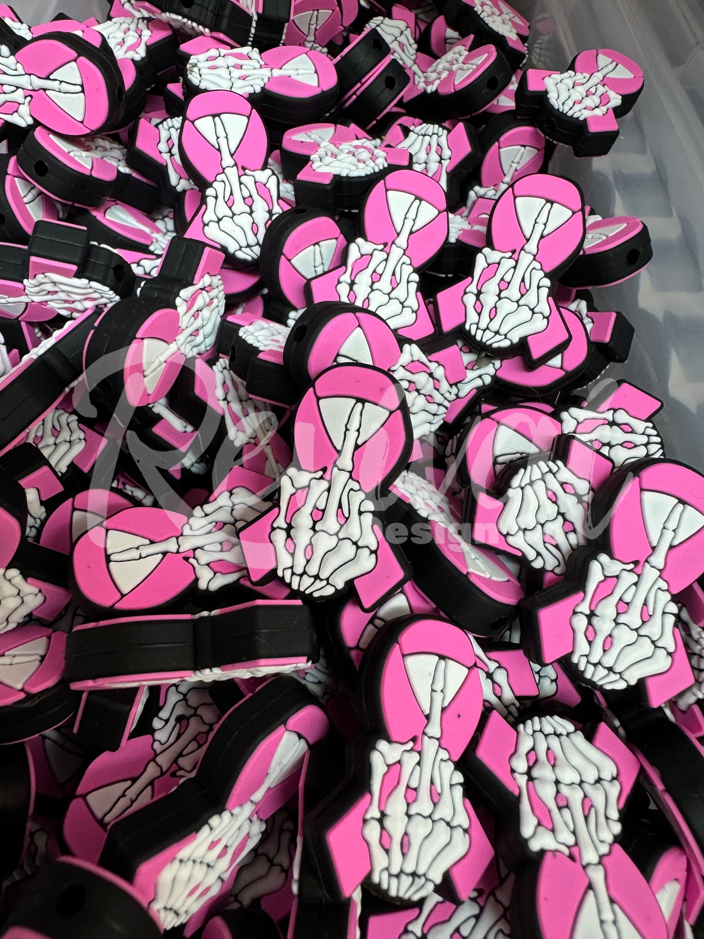 Eff Breast Cancer - Silicone Focal Bead