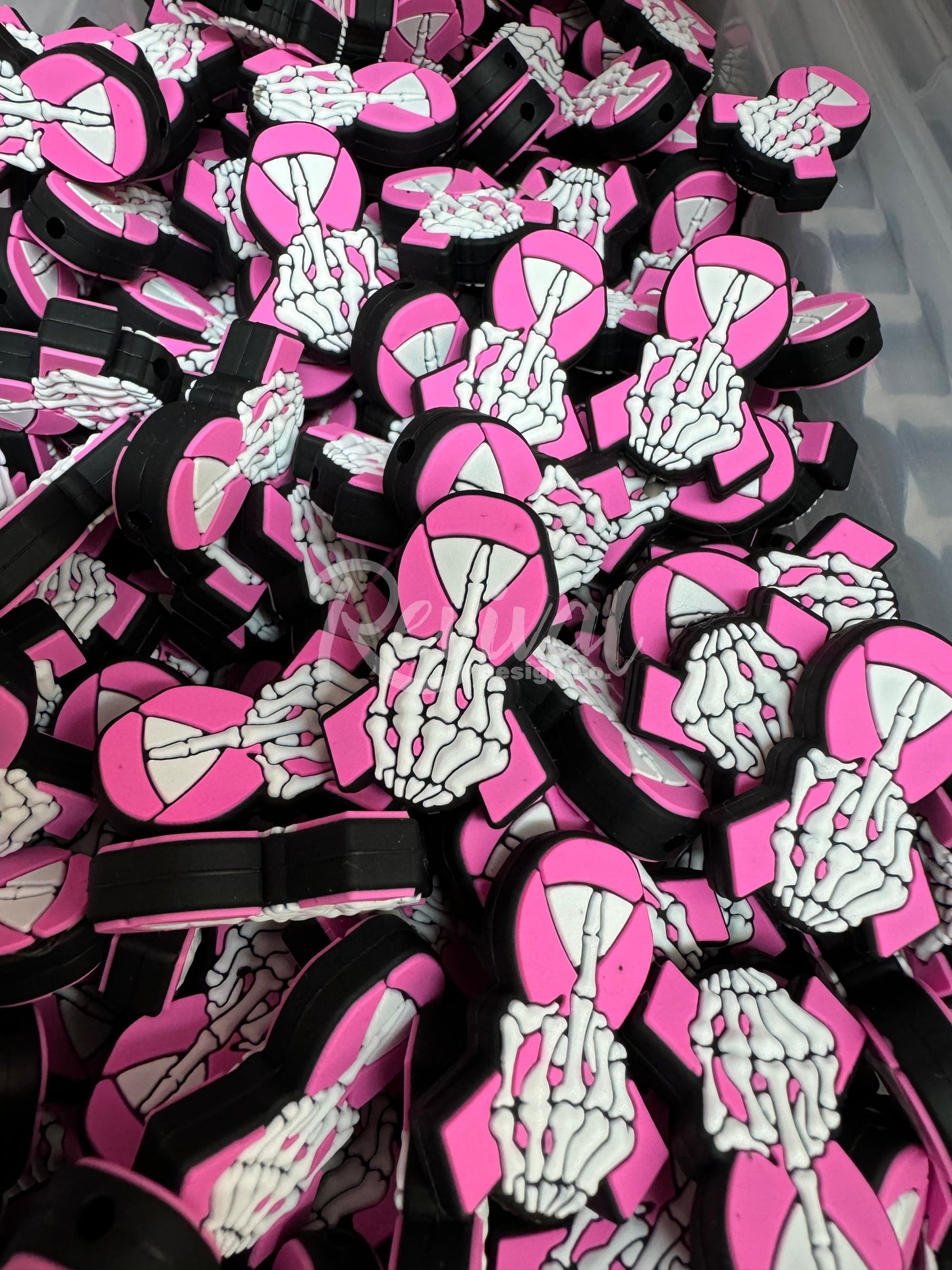 Eff Breast Cancer - Silicone Focal Bead