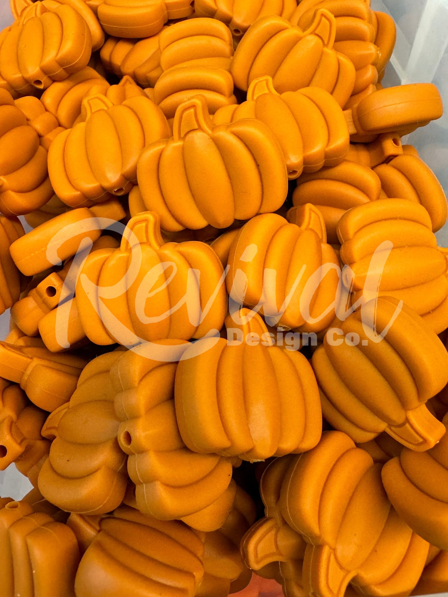 Pumpkin Pie - Silicone Focal Bead