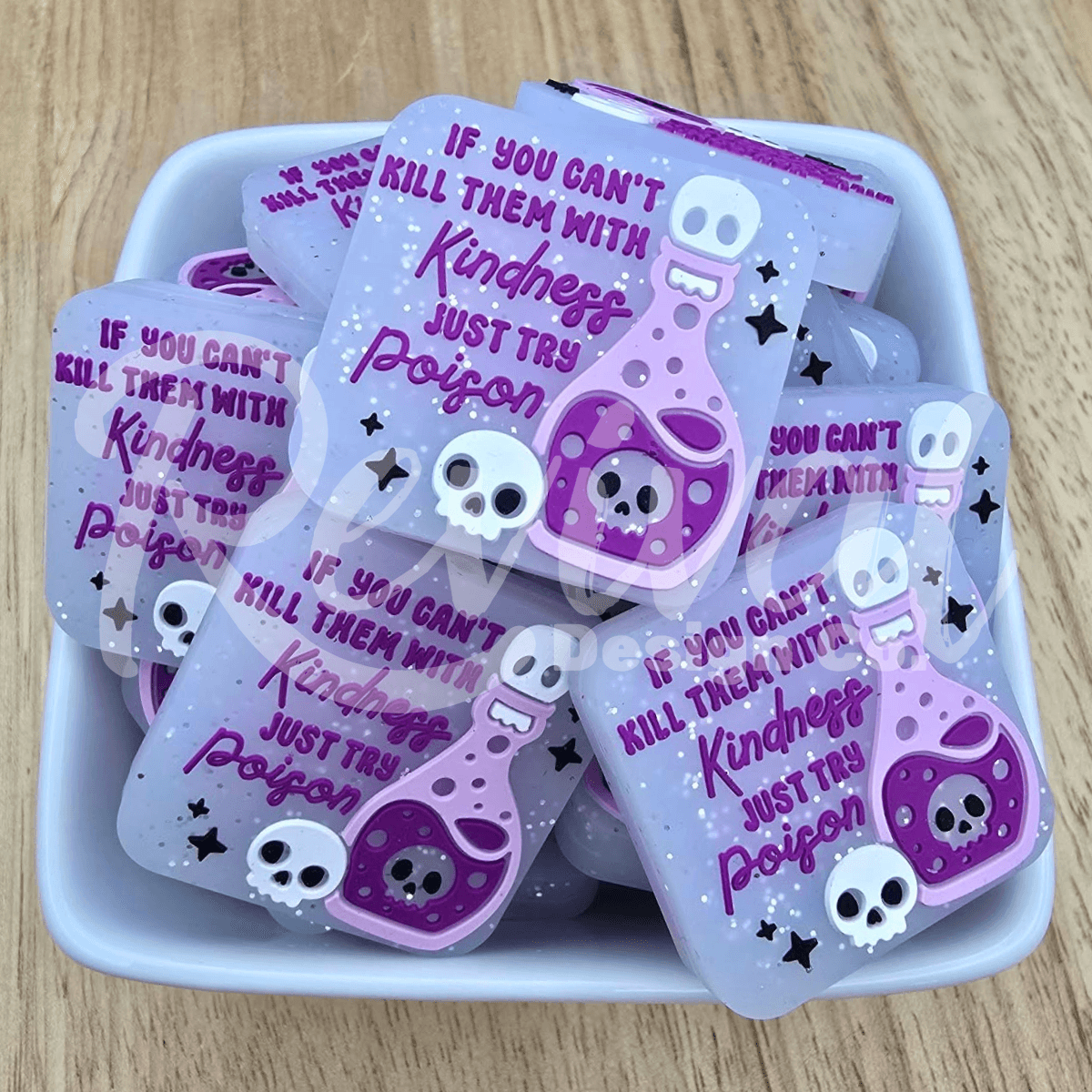 Poison - Silicone Focal Bead