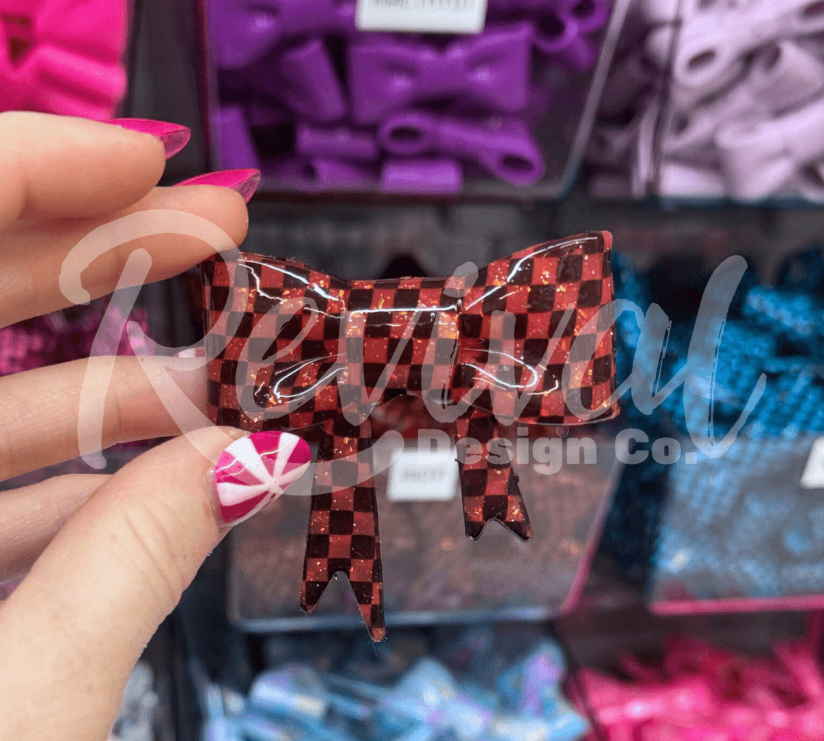RIOT! - Silicone Bow Focal/Straw Topper