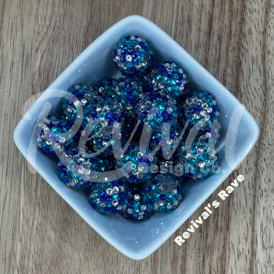 Revival's Rave - Rhinestone Beads (Pack of 25)