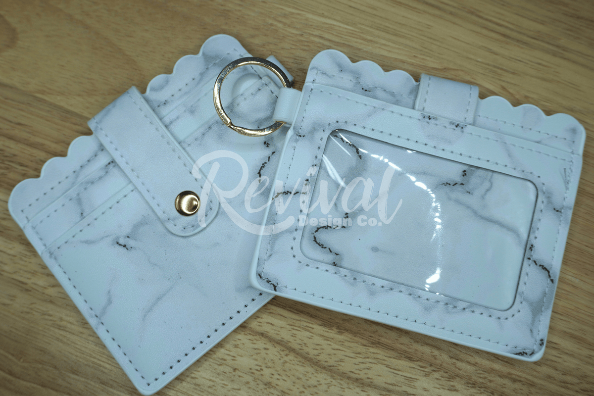 Printed Wallet - Marble