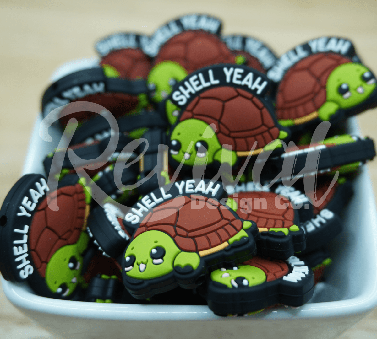 Shell Yeah - Silicone Focal Bead