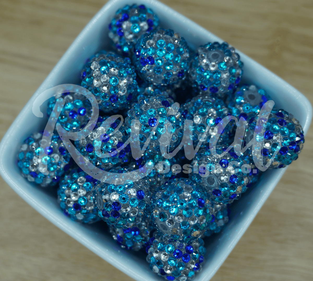 Revival's Rave - Rhinestone Beads (Pack of 25)