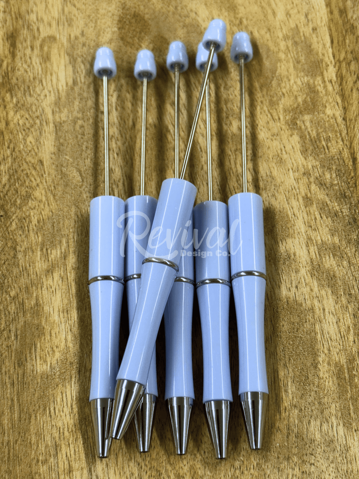 Pastel Blue - Beadable Pen Base