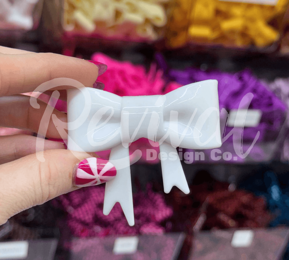 Wash Out - Silicone Bow Focal/Straw Topper