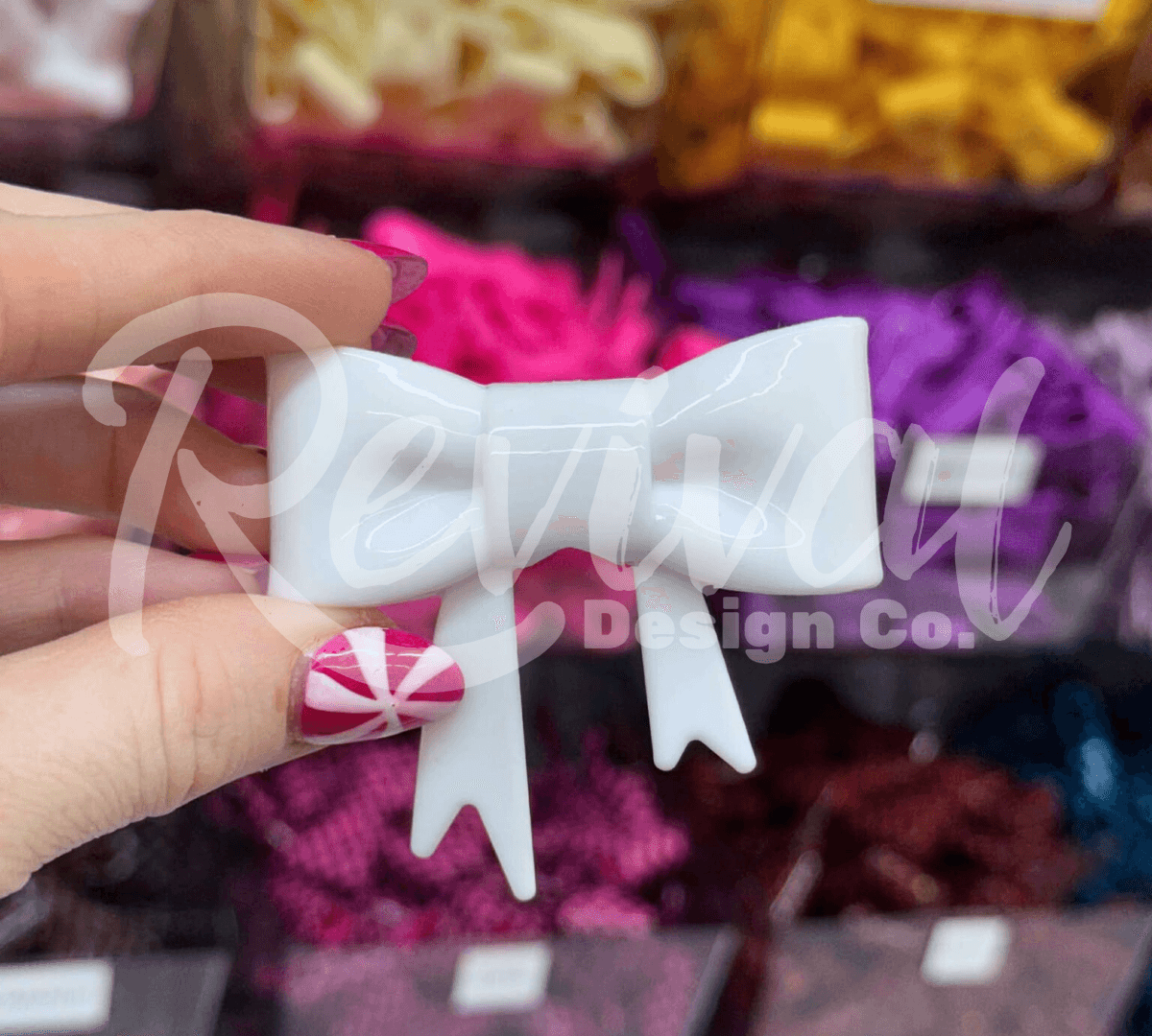 Wash Out - Silicone Bow Focal/Straw Topper