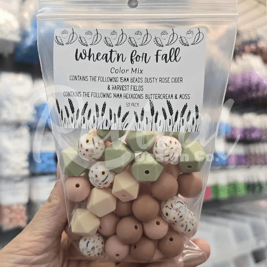 Wheat'n For Fall - Wristlet Mix - 50 Pack