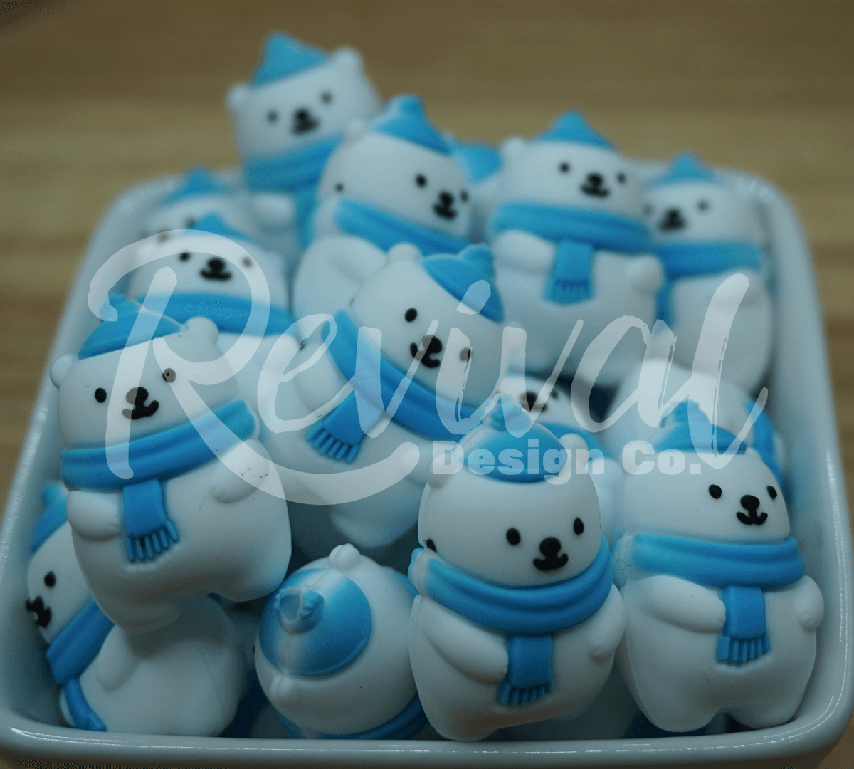 3D Arctic-us - Silicone Focal Bead