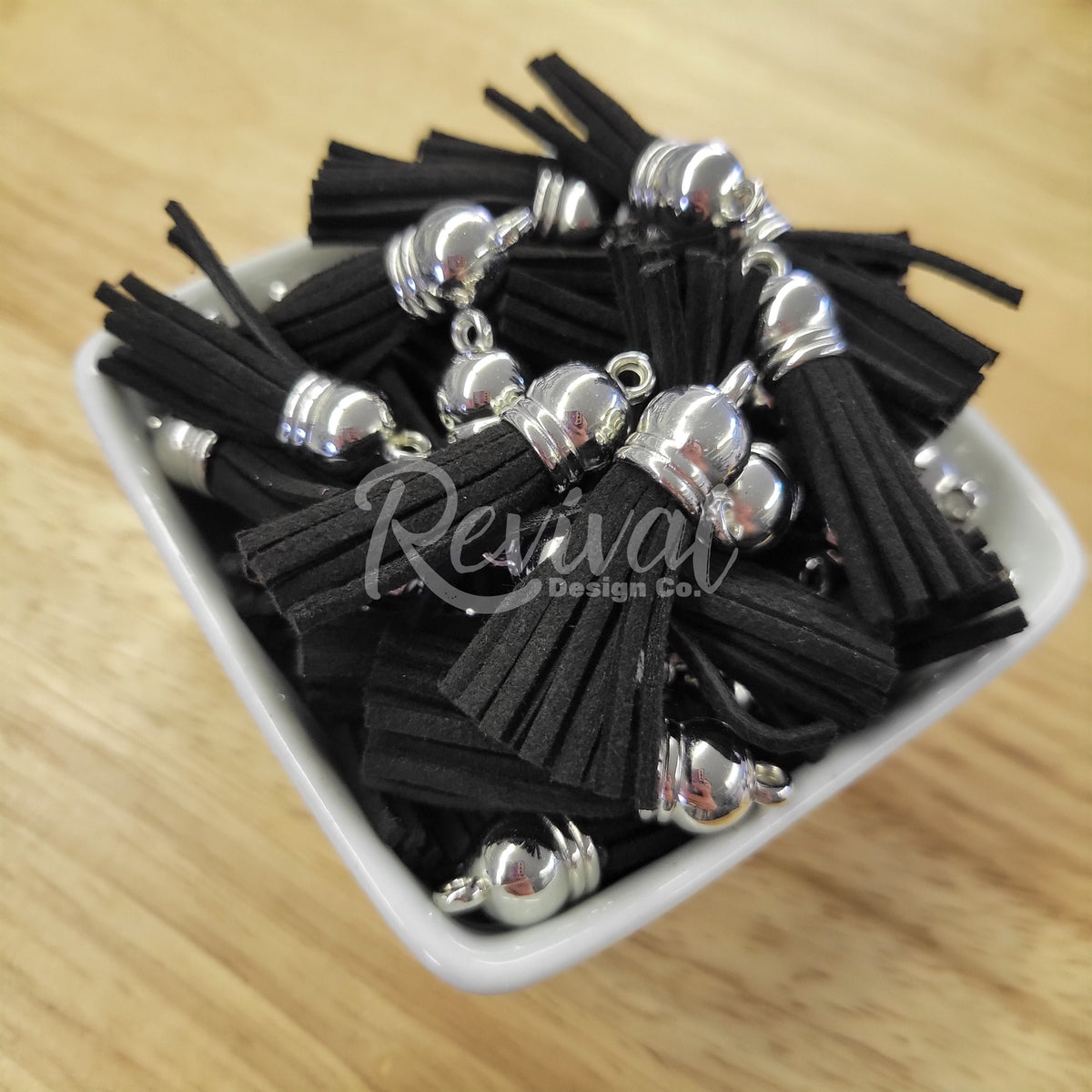 Small Black Tassel - 1.5"