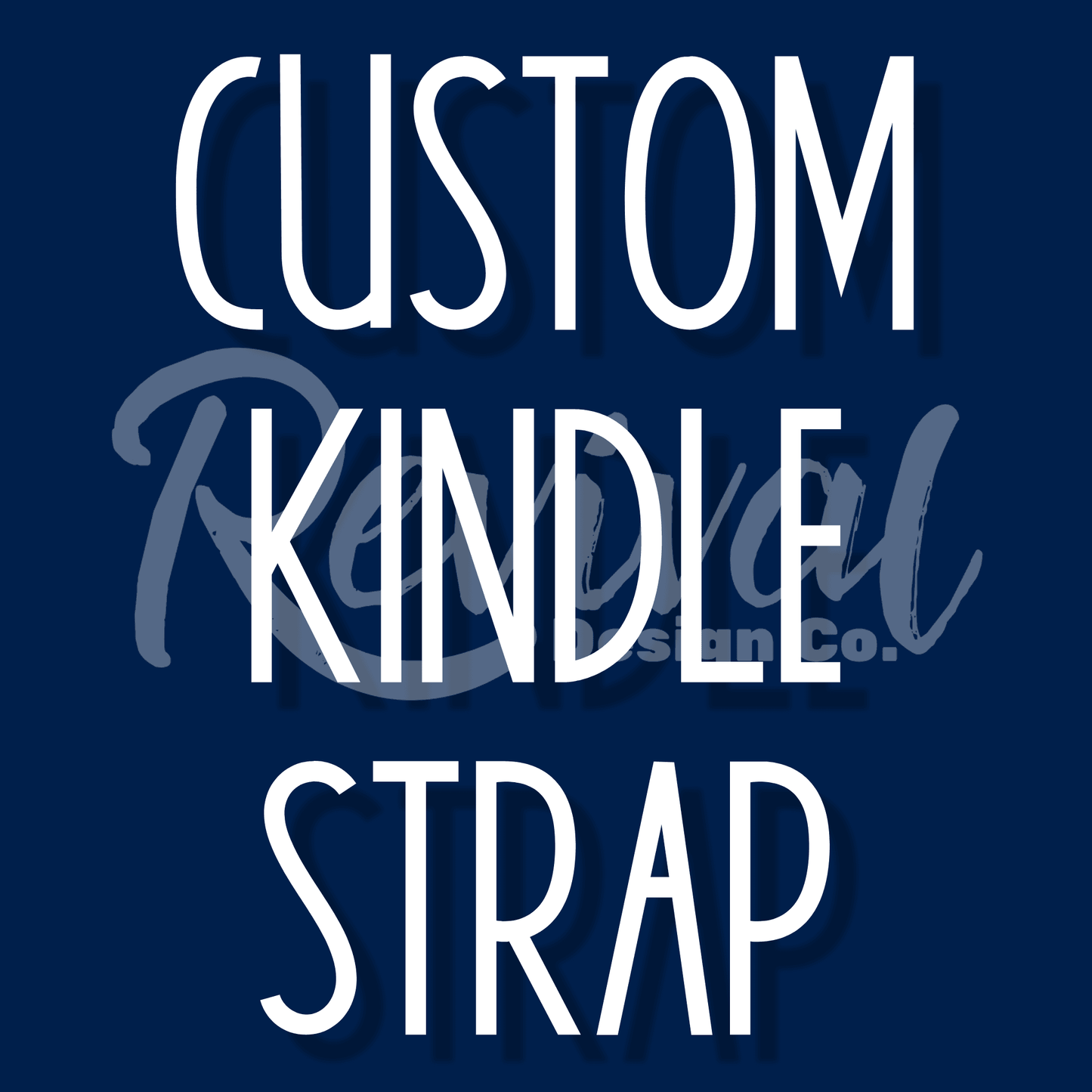 Custom Silicone Beaded Kindle Strap
