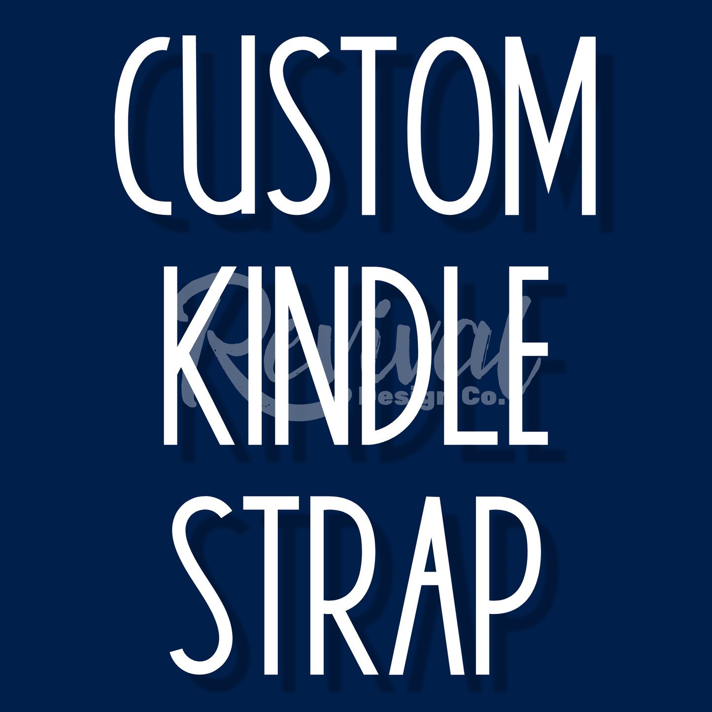 Custom Silicone Beaded Kindle Strap