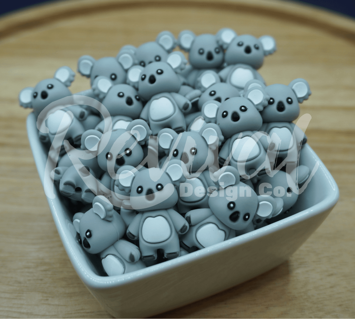 3D Koala-fied Cutie - Silicone Focal Bead
