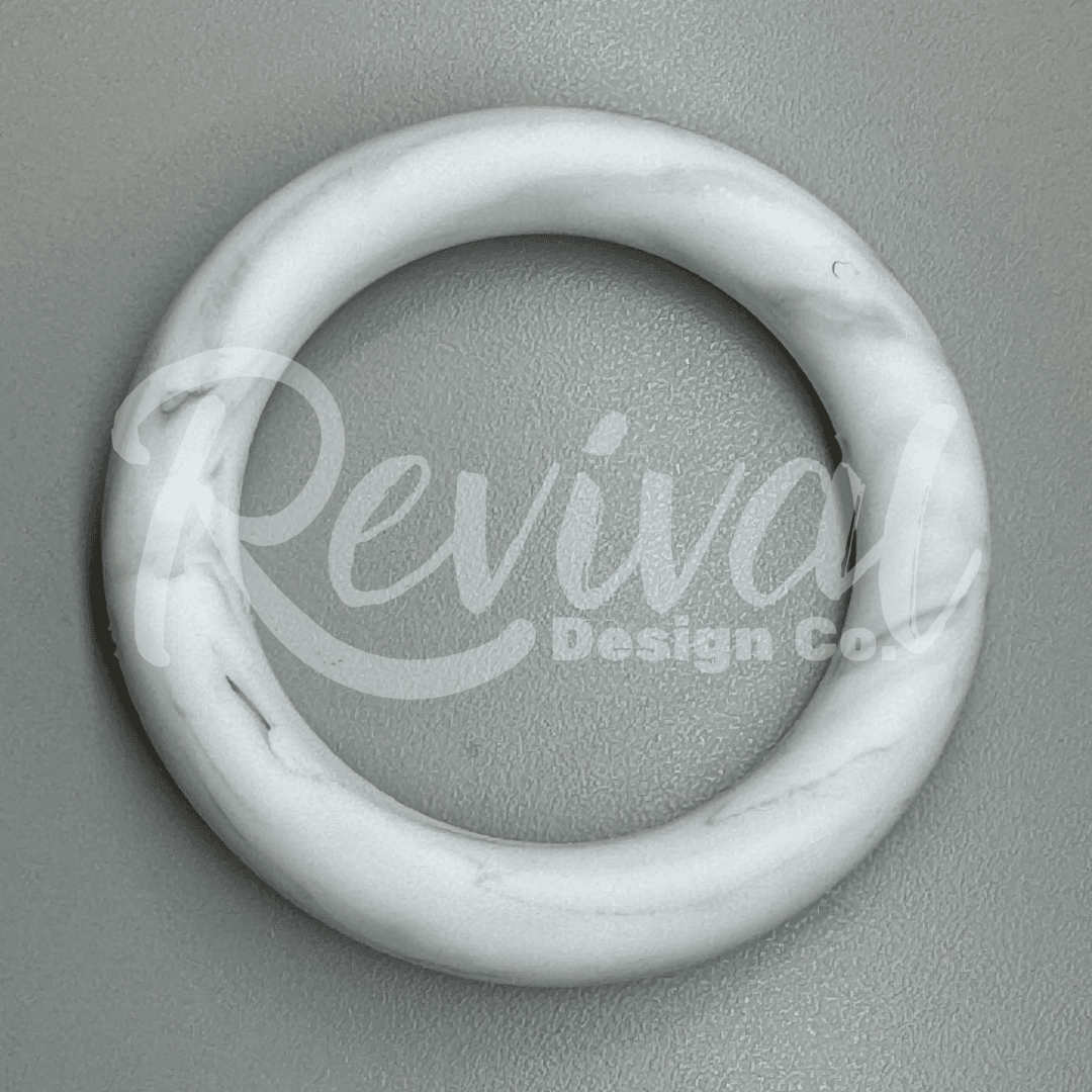 Marble - 65mm Silicone Ring
