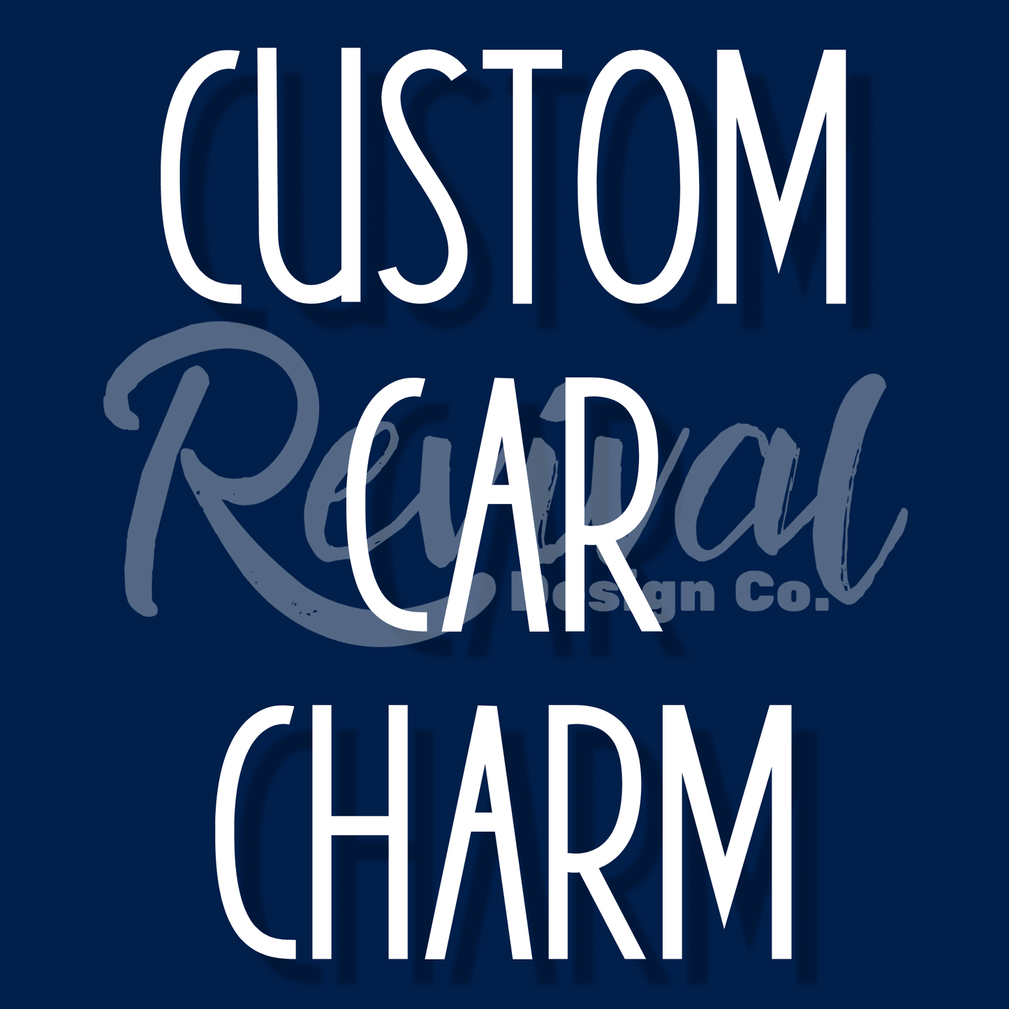 Custom Silicone Beaded Car Charm