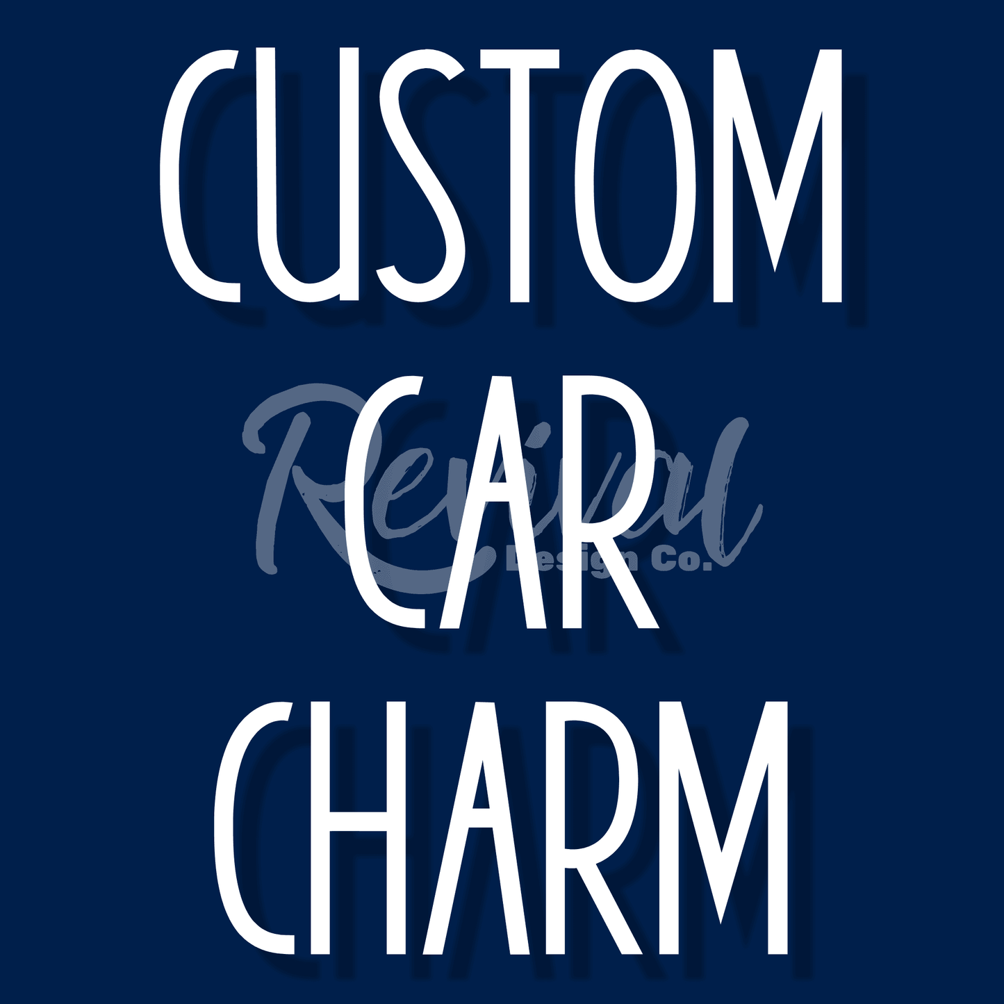 Custom Silicone Beaded Car Charm