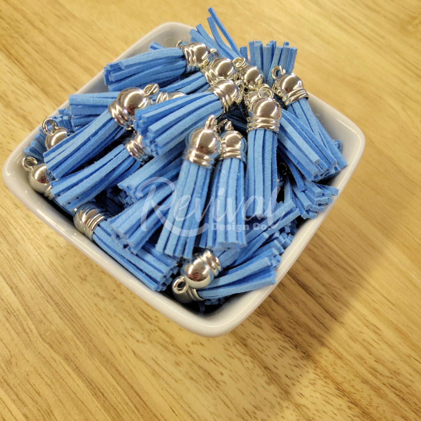 Small Sky Blue Tassel - 1.5"