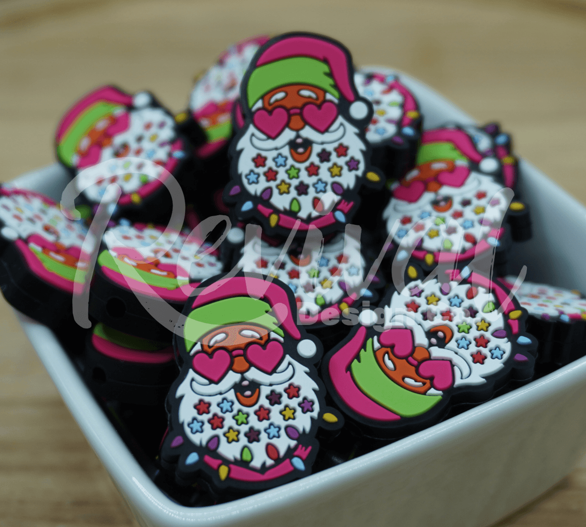 Sleigh All Day - Silicone Focal Bead