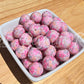 15mm Patterned Silicone Bead - Coquette Bloom