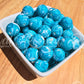 15mm Patterned Silicone Bead - Poseidon