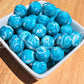 15mm Patterned Silicone Bead - Poseidon